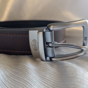 FOSSIL Parker Reversible Men's Belt in Black and Brown - Size 36